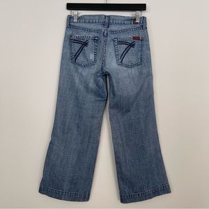 7 FOR ALL MANKIND CROP DOJO JEAN (Size 25)
